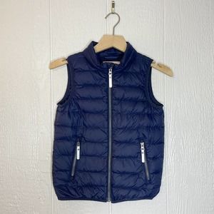HANNAH ANDERSSON Navy Superlight Down Vest Size 8